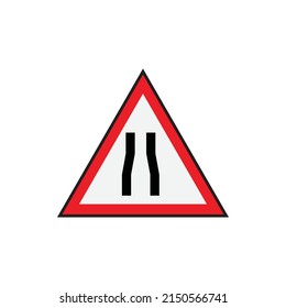 road sign vector for website symbol icon presentation