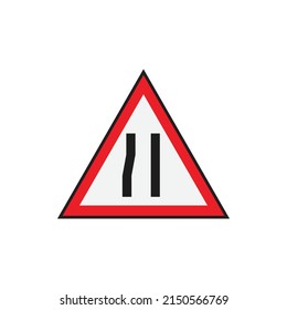 road sign vector for website symbol icon presentation