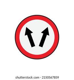 road sign vector for website symbol icon presentation