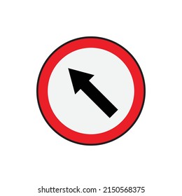 road sign vector for website symbol icon presentation