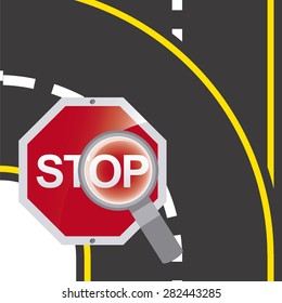road signal design, vector illustration eps10 graphic 