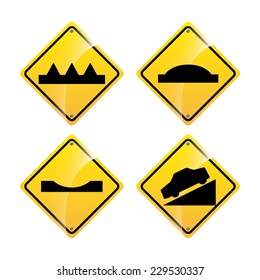 road signal graphic design , vector illustration
