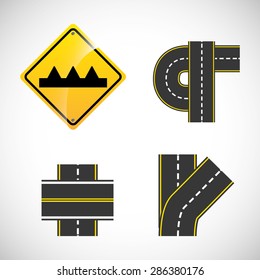 road signals design, vector illustration eps10 graphic 