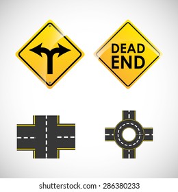 road signals design, vector illustration eps10 graphic 