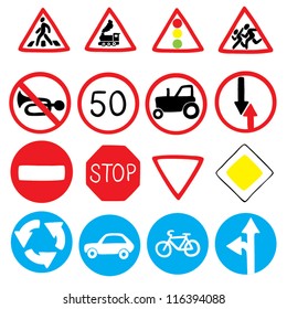 road signs