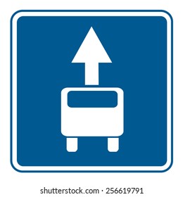 Road signs.