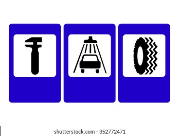 road signs