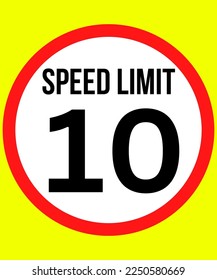 Road signs collection. Traffic control sign. Speed limit. Vector illustration. Road signs are an essential part of keeping us safe on the roads. They warn us of danger, inform us of speed limits