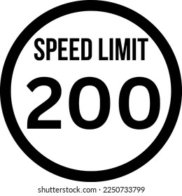 Road signs collection. Traffic control sign. Speed limit. Vector illustration. Road signs are an essential part of keeping us safe on the roads. They warn us of danger, inform us of speed limits 