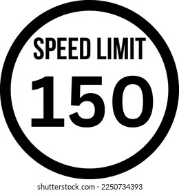 Road signs collection. Traffic control sign. Speed limit. Vector illustration. Road signs are an essential part of keeping us safe on the roads. They warn us of danger, inform us of speed limits