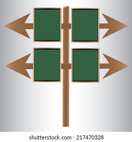 Road Signs green