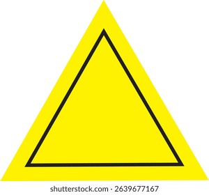 Road signs icon red and yellow empty banners road sign mock up with place for text or symbol