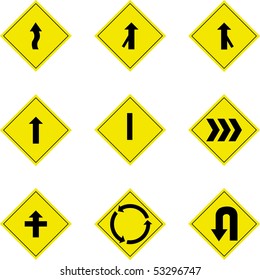 Road signs icons