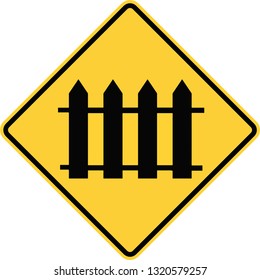 road signs isolated