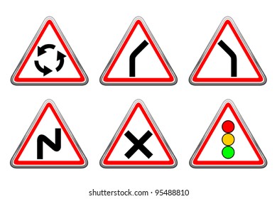 10 Road Traffic Signs