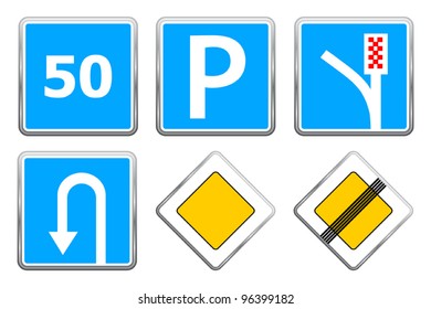 Road signs set 18