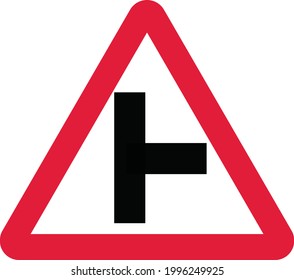 Road signs in the United Kingdom, Retired signs (post-Worboys), Side road ahead (until 1975) 