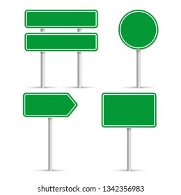 Road signs. Vector illustration