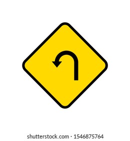 road signs vector logo illustration