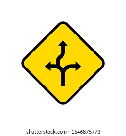 road signs vector logo illustration