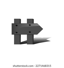 road signs. vector. simple design. can be customized as needed.