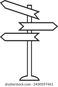Straßenschilder Vektorverkehrszeichen 