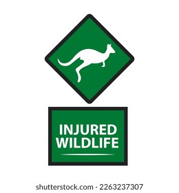 Road Signs YELLOW sign, yield, road, , crossing, vector, kangoroo