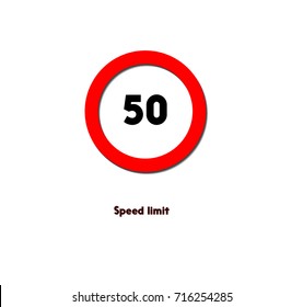 road sign,speed limit