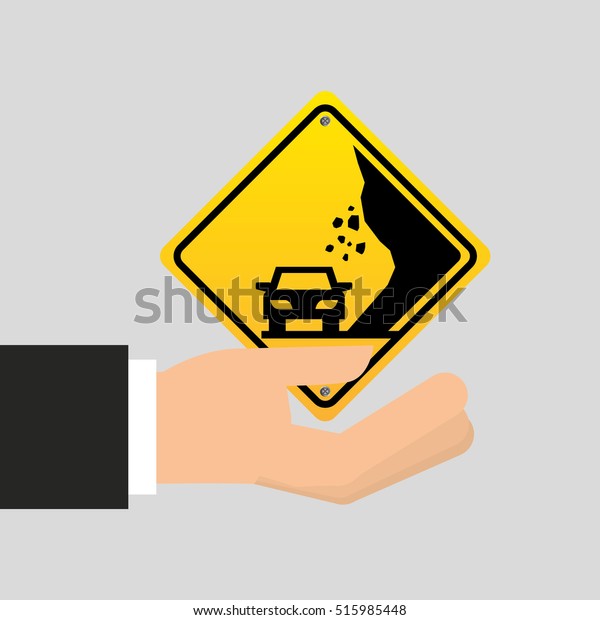 road sing\
caution icon vector illustration eps\
10