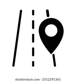 Road sing, red location pin, pointer, route, location, navigation, travel, gps, geography, direction, destination, journey, route,  street road navigation web sign symbol line.