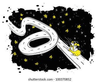 Road in Space
