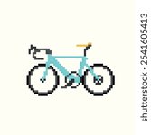 ROAD STREET BIKE PIXEL ART