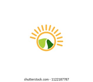 Road sun logo 