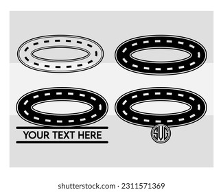 Road SVG Bundle, Highway, Bending Svg, Circut Cut Files Silhouette, Curved Road Svg, Asphalt Road Svg, Road Silhouette,  Clipart, Vcetor, Outline, Eps, Cut file