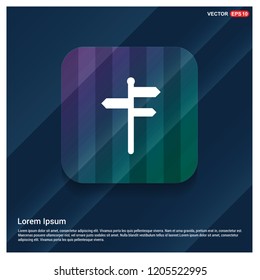Road Symbol Icon - Free vector icon