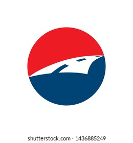 road symbol vector logo design