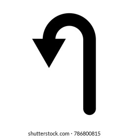 road, timeline, vector line icon, logo , symbol , mobile app , sign, illustration on background