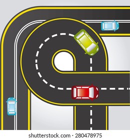 road traffic design, vector illustration eps10 graphic 