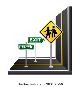 road traffic design, vector illustration eps10 graphic 