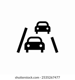 road traffic icon sign vector