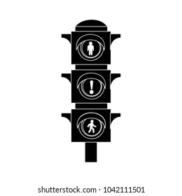 Road, Traffic Lights Icon