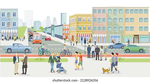 1,614 City bus cyclist Images, Stock Photos & Vectors | Shutterstock