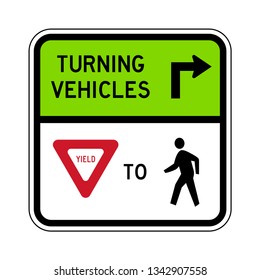 Road traffic sign. Blank board with place for text.Mockup. Isolated information sign. Direction. Vector illustration.White background.