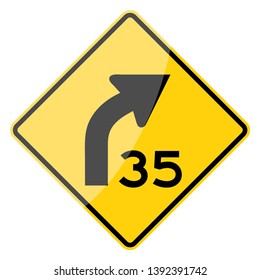 Road traffic sign. Blank board with place for text. Mockup. Isolated information sign. Direction. Vector illustration.White background.
