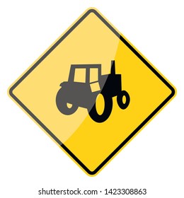 Road traffic sign. Blank board with place for text. Mockup. Isolated information sign. Direction. Vector illustration.White background.