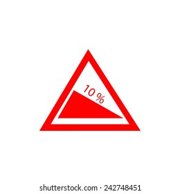 road traffic sign icon