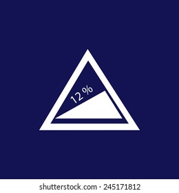 road traffic sign vector icon