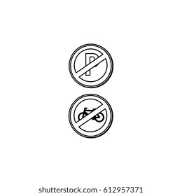 road traffic signals set