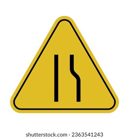 road traffic signs icon vector logo in flat and trendy style