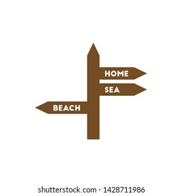 road travel vector icon flat design